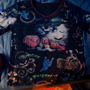 Cactus Bay apparel Women's size M Halloween shirt